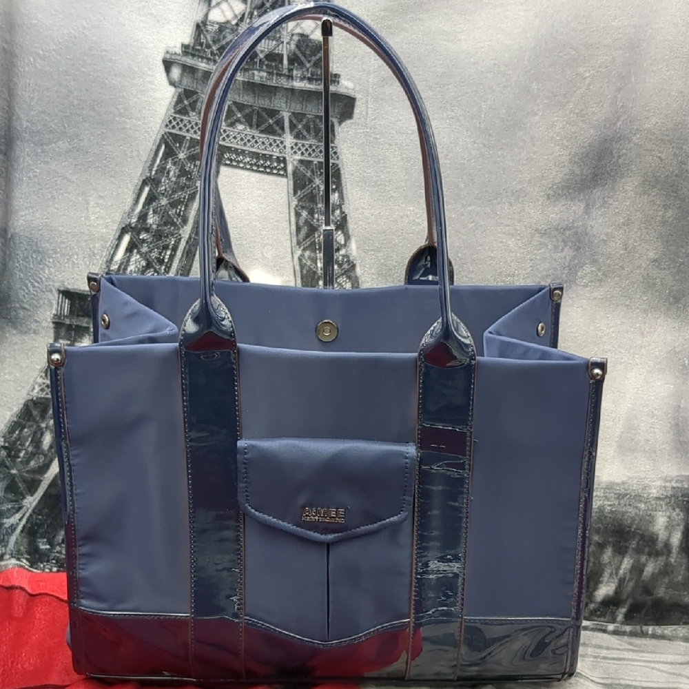 Aimee Kestenberg Heston Navy Blue Tote